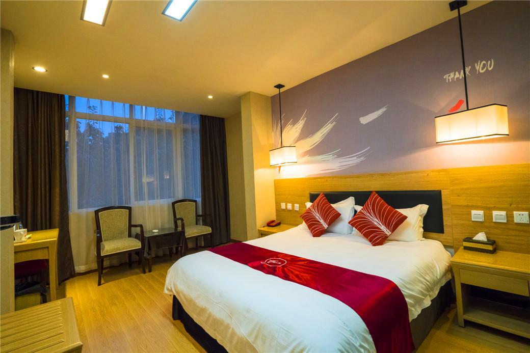 Thank Inn Chain Hotel Sichuan Guangan Wusheng County Hongwu Avenue Ngoại thất bức ảnh
