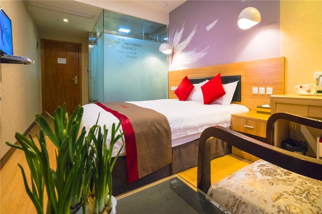 Thank Inn Chain Hotel Sichuan Guangan Wusheng County Hongwu Avenue Ngoại thất bức ảnh